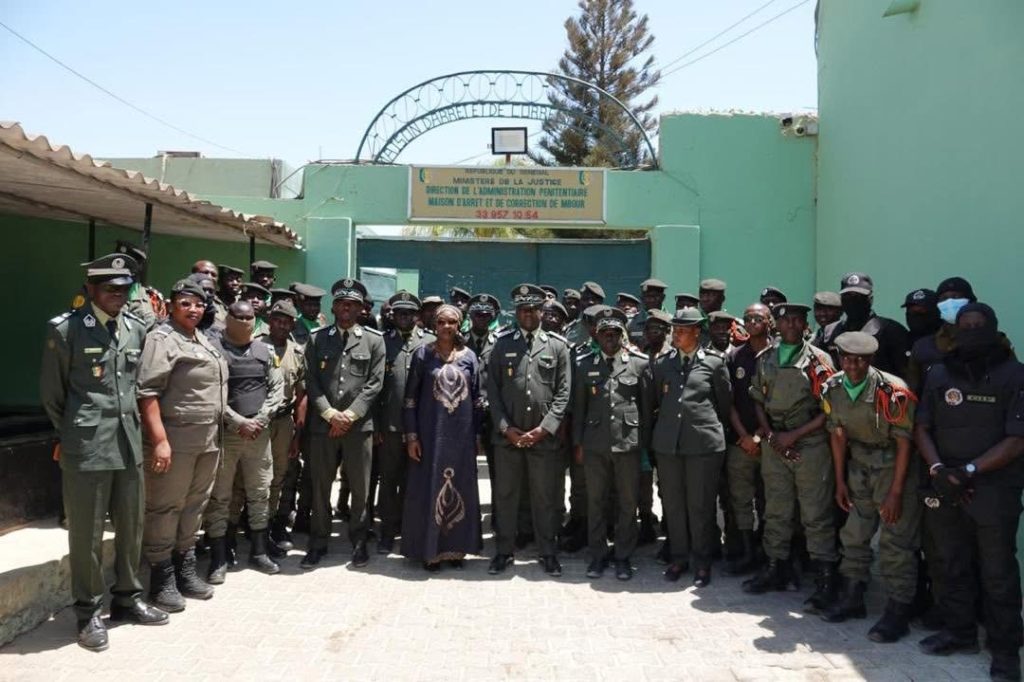 visite officielle de la Ministre de la Justice à la Maison d’Arrêt et de Correction de Mbour