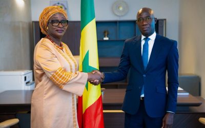 Cérémonie de passation de service au ministère de la justice
