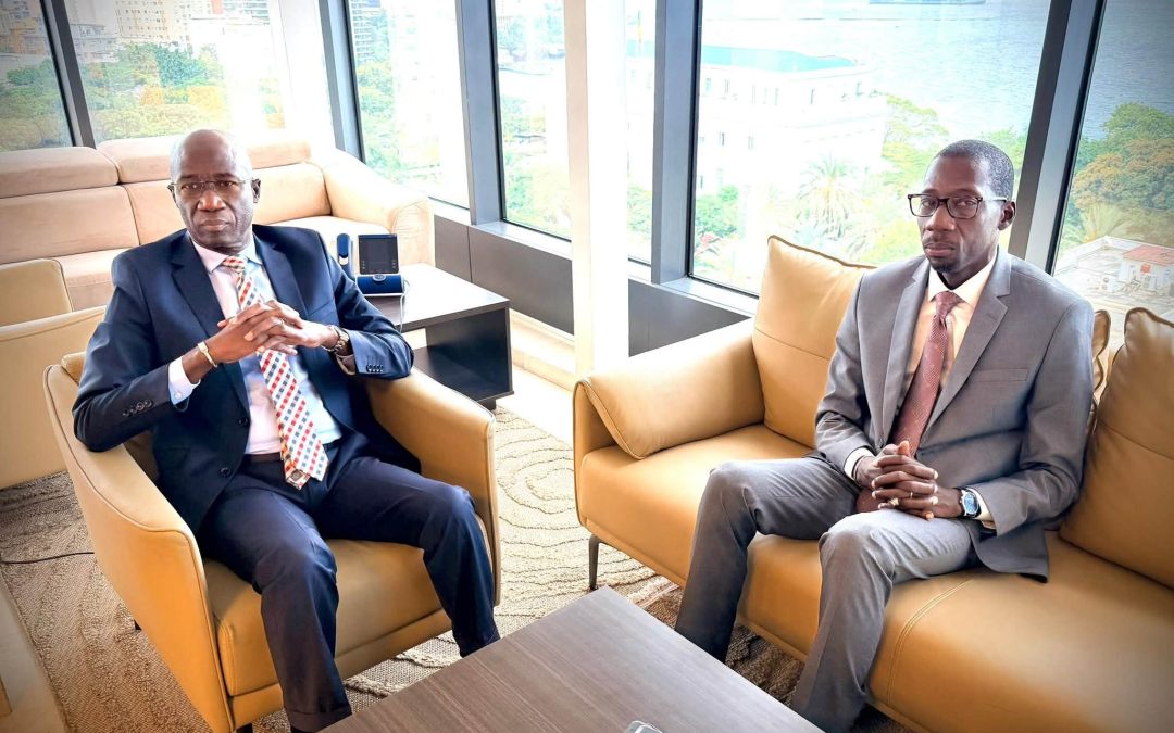 Audience : le Ministre de la Justice Me Moussa SARR reçoit le nouveau Directeur général de la SNR