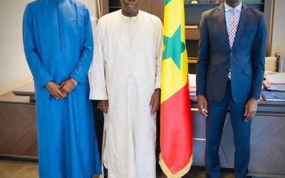 Sileye Gorbal SY, Président de la CNEPT plaide pour une justice plus accessible aux populations devant le Ministre de la Justice