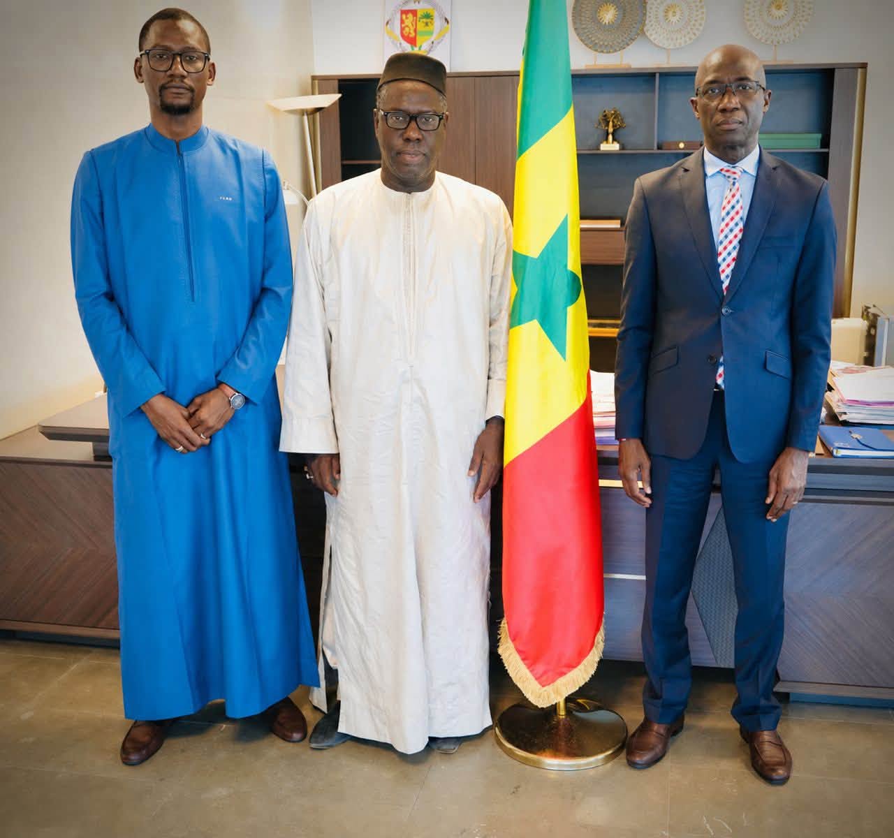 Sileye Gorbal SY, Président de la CNEPT plaide pour une justice plus accessible aux populations devant le Ministre de la Justice