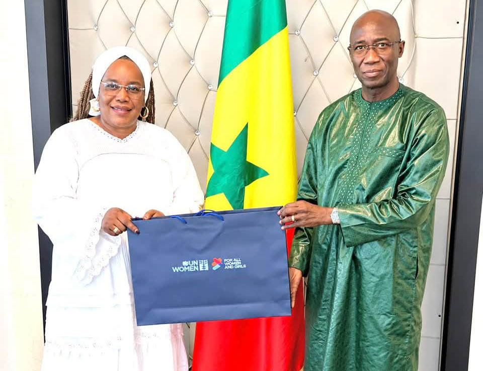 le Ministre de la Justice Moussa SARR reçoit ONU Femmes Sénégal