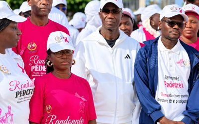 Octobre Rose au ministère de la Justice : le Garde des Sceaux Me Moussa Sarr descend sur le terrain contre le cancer
